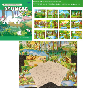 Obrázek z Samolepky - džungle 